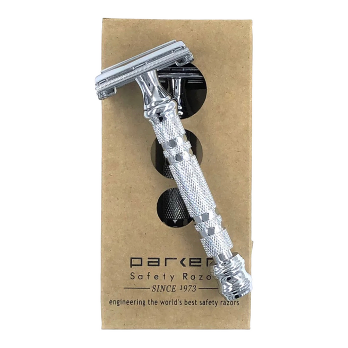 Parker 66R Heavyweight Safety Razor Butterfly Opening