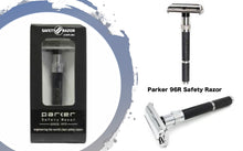 Load image into Gallery viewer, Parker 96R Safety Razor, Case and Blades
