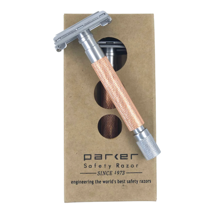 Parker 74R Safety Razor, Rose Gold