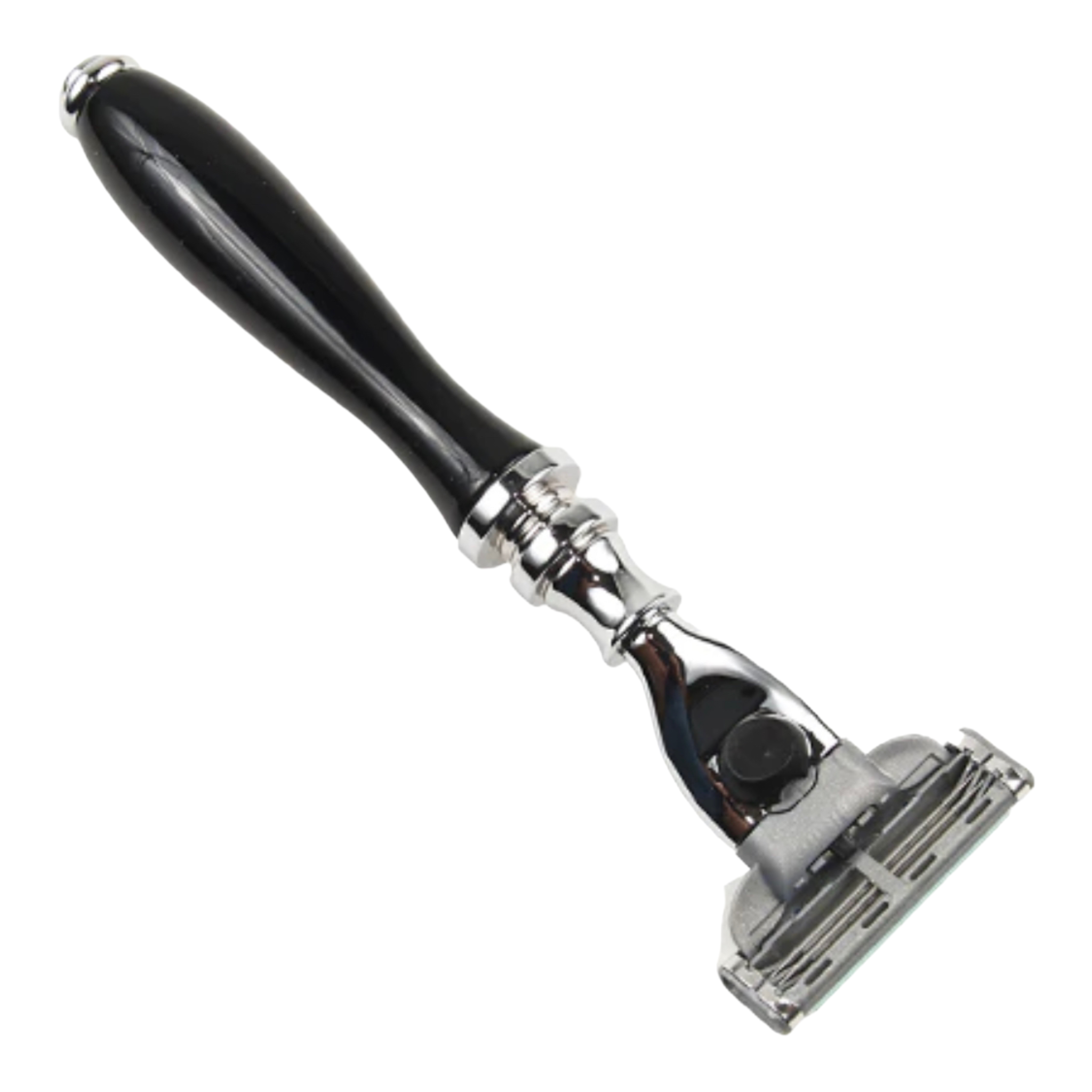 Parker 111B-M3 Black Resin Handle Mach3 Cartridge Razor – SafetyRazors