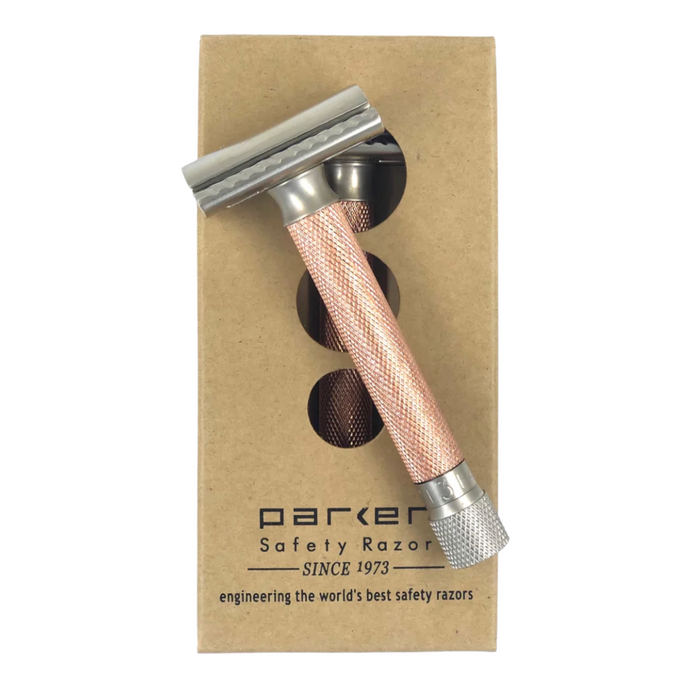 Parker Variant Adjustable Safety Razor- Rose Gold