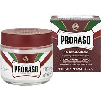 Proraso Pre-Shave Cream Nourish, Sandalwood and Shea Butter