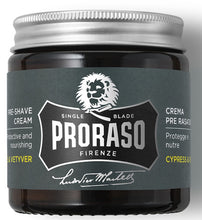 Load image into Gallery viewer, Pre- Shave Cream Cypress Vetyver
