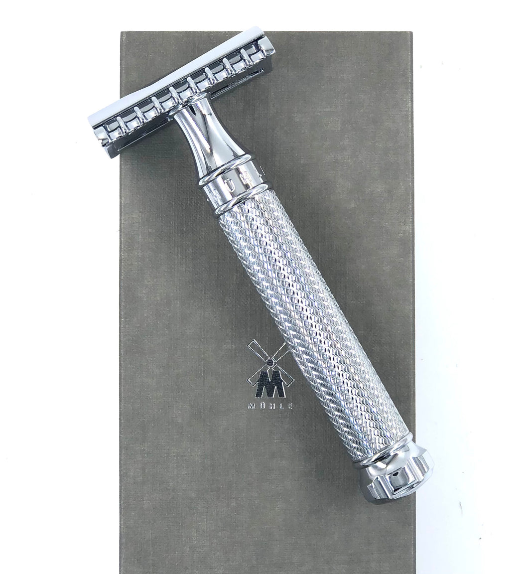 R49 Razor Muhle R41 Twist Safety Razor Open Comb – SafetyRazors