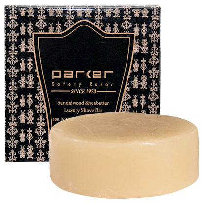 Parker Sandalwood Sheabutter Luxury Shave Bar Soap, Best Soap