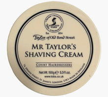 Load image into Gallery viewer, MR. Taylor Shaving Cream - 150G Bowl
