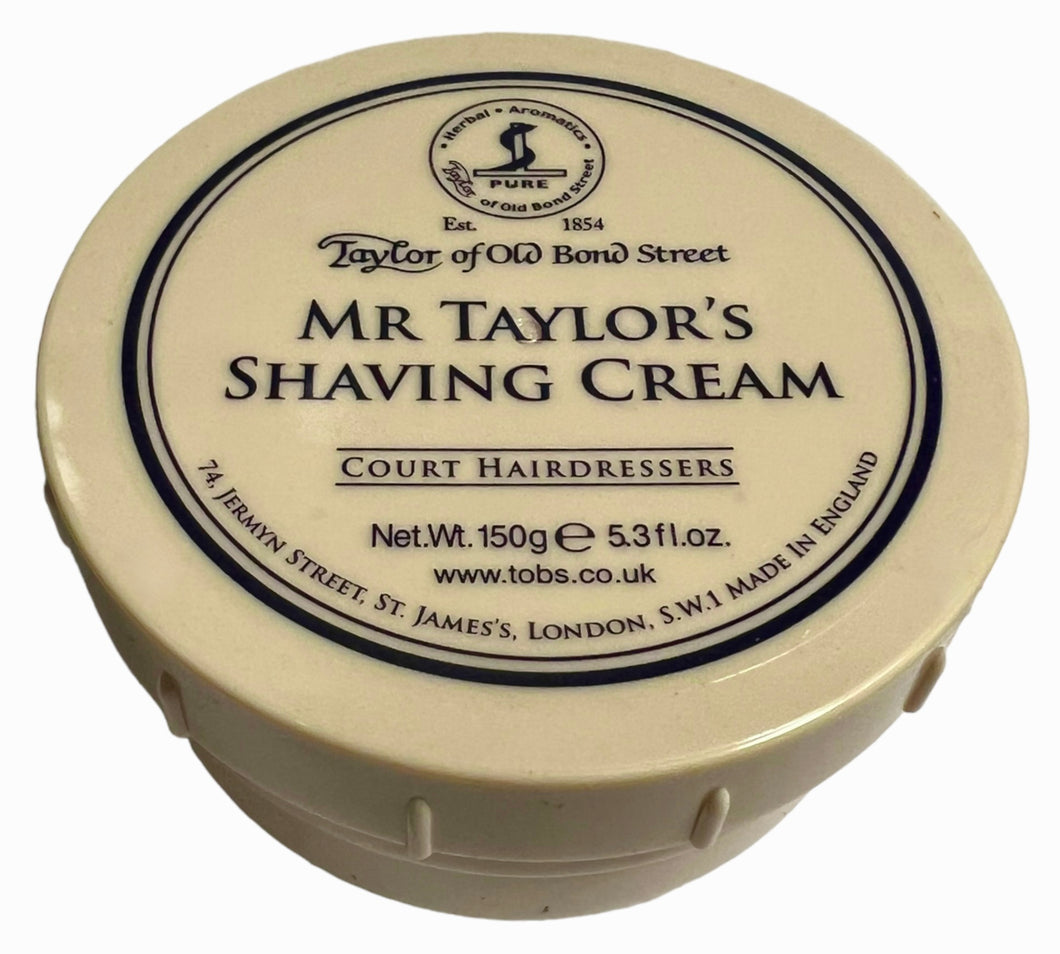 MR. Taylor Shaving Cream - 150G Bowl