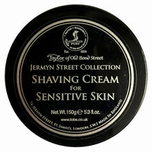 Load image into Gallery viewer, Taylor of Old Bond Street , Jermyn Street Collection, 150g shaving cream for sensitive skin.
