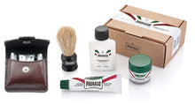 Load image into Gallery viewer, Parker Travel Safety Razor and Proraso Travel Kit
