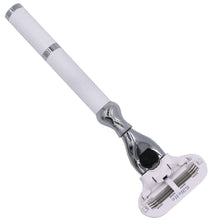 Load image into Gallery viewer, Parker Deluxe Venus Compatible White Metal Razor
