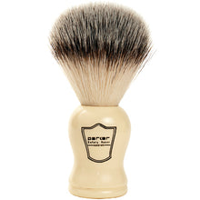 Load image into Gallery viewer, Parker Faux Ivory, Synthetic Bristle Shaving Brush and Stand
